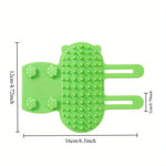 Peigne Massage Auto-Nettoyant Chat — Brosse Grattoir Mural Toilettage 5