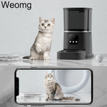 Distributeur Automatique Intelligent Chien Chat WiFi — Caméra 3L/6L Timer 2