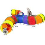 Tunnel de Jeu Pliable pour Chat — Anti-Anxiété Exercice Interactif 8