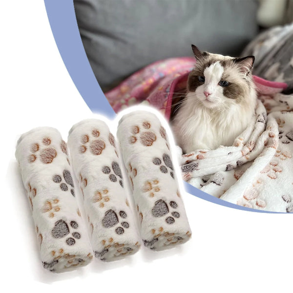 Couverture Polaire Chien Chat Ultra-Douce Chaude — Plaid Premium Flanelle