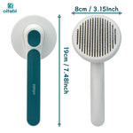 Brosse Auto-Nettoyante Rétractable Chien Chat — Démêlage Poils Courts et Longs 2