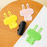 Peigne Massage Auto-Nettoyant Chat — Brosse Grattoir Mural Toilettage 3