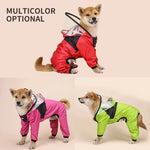 Imperméable Chien Combinaison Waterproof — Veste Pluie Style The Dog Face 2