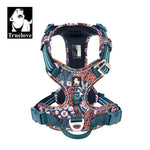 Harnais Anti-Traction Chien Réfléchissant Nylon Réglable Confort 12