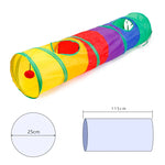 Tunnel de Jeu Pliable pour Chat — Anti-Anxiété Exercice Interactif 9