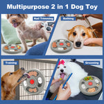 Gamelle Anti-Glouton Chien 2 en 1 — Puzzle Friandises & Tapis Léchage Anti-Stress 4