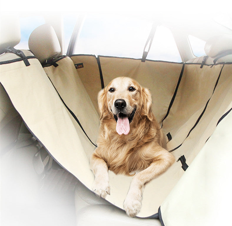 Tapis Voiture Grande Race — Housse Siège Arrière Imperméable Sécurité Chien