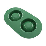 Gamelle Silicone Inox Anti-Dérapante — Bol Anti-Éclaboussures Chien Chat 4