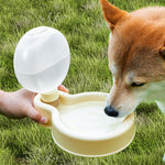 Gourde Pliable 500ml Chien Chat — Bouteille Voyage Étanche Bol Intégré 2