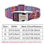 Collier Nylon Personnalisé Chien — Médaille Gravée Nom ID Réglable 11