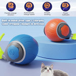Jouet Queue Rapide Chat — Balle Interactive Vitesse Réglable Rechargeable USB 9