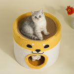 Arbre à Chat Cadre Escalade — Lit Seau Confortable Mat Intégré Premium 2