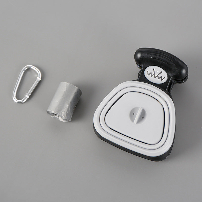 Distributeur Sacs Crottes Chien — Pelle Pliable Voyage Hygiène Pratique