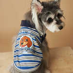 Polo Rayé Chien Tony Bear — T-Shirt Élégant Style Preppy Confort 4