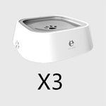 Gamelle Eau Flottante Anti-Débordement 1.5L — Distributeur Fontaine Chat Chien 14