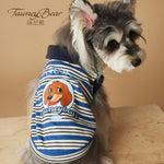 Polo Rayé Chien Tony Bear — T-Shirt Élégant Style Preppy Confort 8