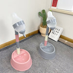 Distributeur Eau Automatique Chien Chat — Fontaine Réglable Hauteur Station 7
