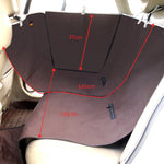 Tapis Voiture Grande Race — Housse Siège Arrière Imperméable Sécurité Chien 2