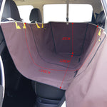 Tapis Voiture Grande Race — Housse Siège Arrière Imperméable Sécurité Chien 12