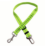 Ceinture de Sécurité Chien Élastique Réfléchissante — Harnais Réglable Voiture 11