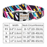 Collier Nylon Personnalisé Chien — Médaille Gravée Nom ID Réglable 9