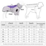 Manteau Hiver Chien Grande Race Waterproof — Veste Réfléchissante Neige Froid 2