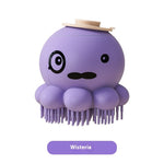 Brosse Douche Silicone Massage Chat Chien — Peigne Bain Toilettage Doux 7