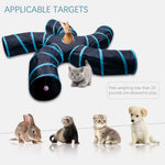 Tunnel Motif Arbre Chat & Chien — Jouet Interactif Design Nature Exploration 1