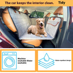 Coussin Siège Arrière Voiture Chien — Plaque Support Large Confort Voyage 4
