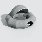 Tunnel Donut Chat — Cachette Ronde Pliable Crawl Shelter Confort 6