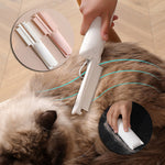 Brosse Massage Épilation Chat Chien — Démêlant Poils Flottants Toilettage 2