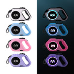 Laisse Rétractable Chien LED Automatique — Promenade Nocturne Sécurisée & Stylée 2