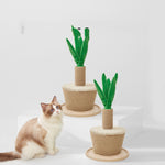 Arbre à Chat Pot de Fleur — Griffoir Escalade Design Décoratif Premium 1