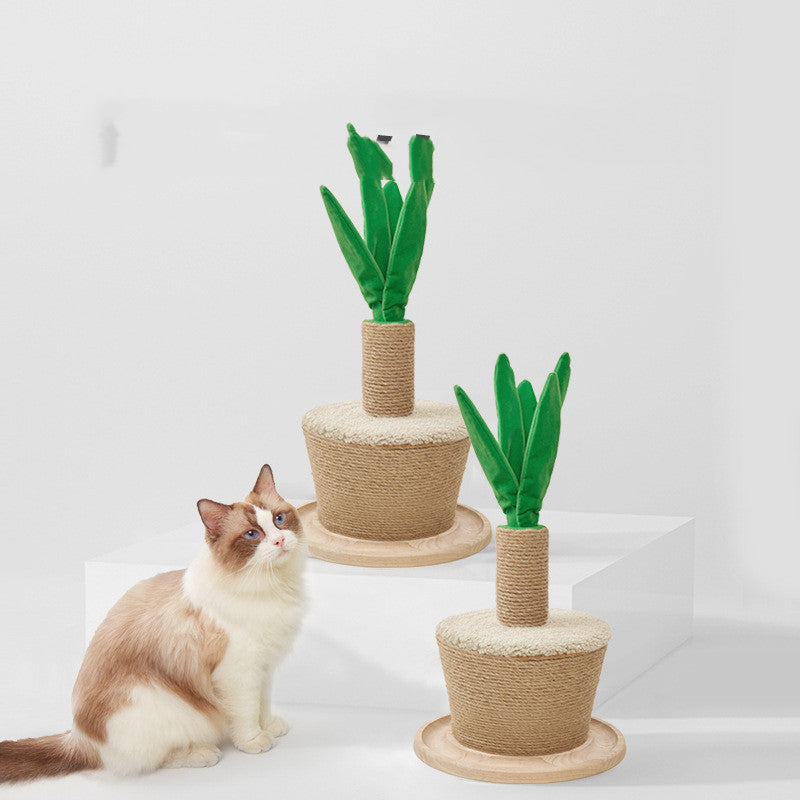 Arbre à Chat Pot de Fleur — Griffoir Escalade Design Décoratif Premium