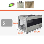 Sac Transport Animal Pliable — Cage Voyage Portable Fermeture Sécurisée 4