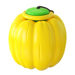 Balle Citrouille Squeaky Chien — Jouet Dentition Mâcher Couineur Plastique 5