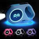 Laisse Rétractable Chien LED Automatique — Promenade Nocturne Sécurisée & Stylée 1