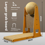 Griffoir Vertical Sisal Résistant — Anti-Effilochage Auto-Stimulation Chat 8