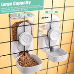 Distributeur Eau Nourriture Suspendu Cage — Gravité Auto Lapin Chat Chien 3