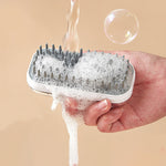 Brosse Bain Mousse Silicone — Massage Nettoyage Profond Chat Chien Premium 4