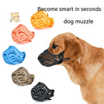 Pet Comfortable Dog Silicone Mouth Cover Mask 2