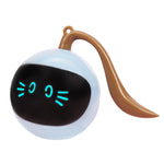 Balle Électrique Interactive Chat — Jouet Automatique Rotatif Stimulation 6