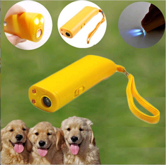 Répulsif Ultrasonique Chien Sans Pile — Dresseur Anti-Aboiement Lampe