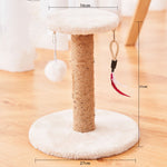 Griffoir Sisal Vertical Chat — Durable Anti-Effilochage Jouet Protection Meubles 2