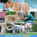 Brosse Douche Toilettage Animal — Dispositif Bain Massage Shampoing Intégré 4