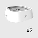 Gamelle Eau Flottante Anti-Débordement 1.5L — Distributeur Fontaine Chat Chien 26