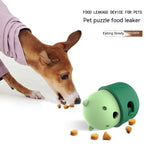 Balle Distributrice Nourriture Chien — Jouet Puzzle Caoutchouc Naturel Interactif 4