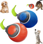 Jouet Queue Rapide Chat — Balle Interactive Vitesse Réglable Rechargeable USB 1