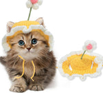 Chapeau Tricoté Chat Chien — Costume Drôle Halloween Noël Anniversaire Kawaii 1