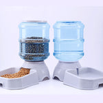 Distributeur Automatique Nourriture Fontaine Eau — Station Repas Chat Chien 5